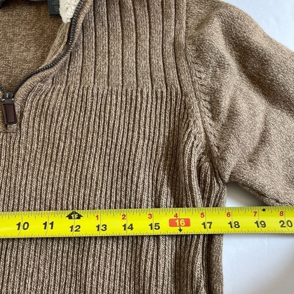 Oscar De La Renta Pullover Sweater Brown Size Medium - Picture 7 of 7